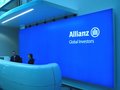 Leuchtkasten mit LED-Technik, Allianz-Global Investors